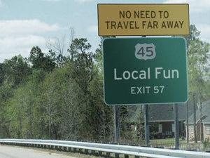 How about a staycation?....