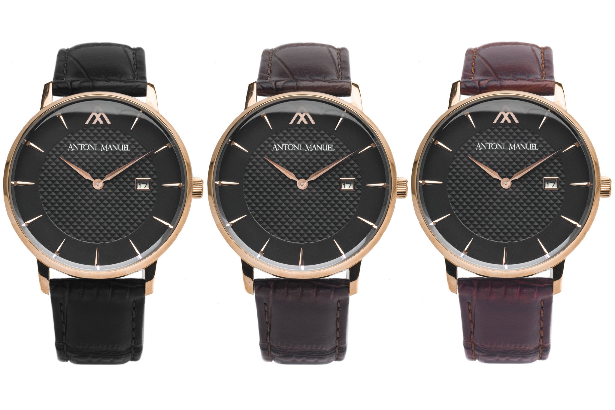 Black G.Miller Classico Metal Strap Watch - Antoni Manuel