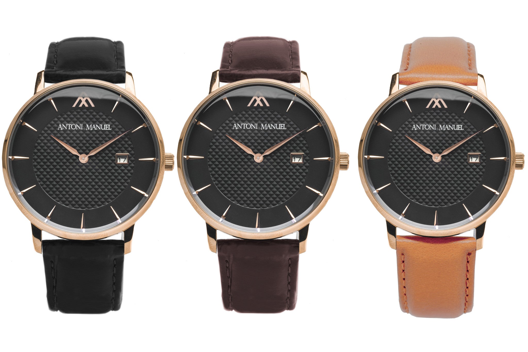 Black G.Miller Classico Metal Strap Watch - Antoni Manuel