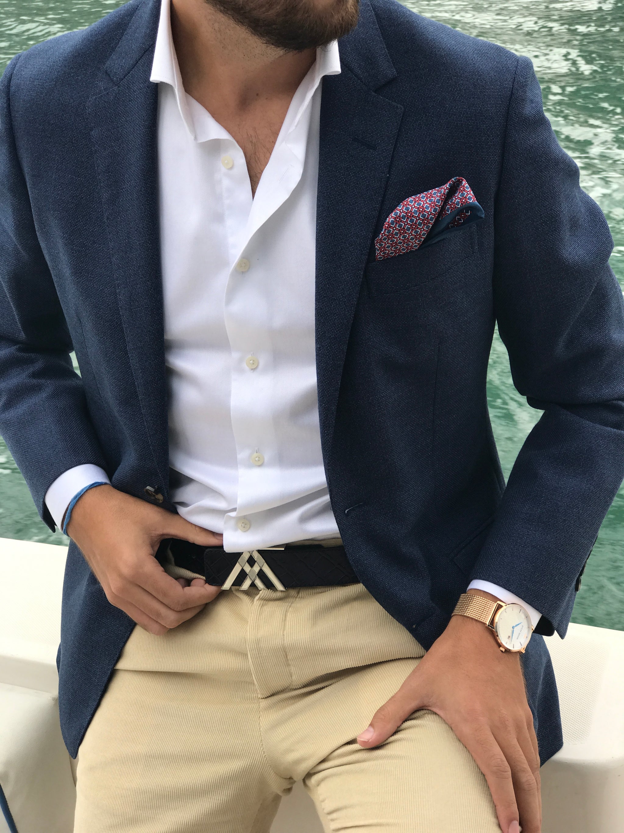 White G.Miller Classico Metal Strap Watch - Antoni Manuel